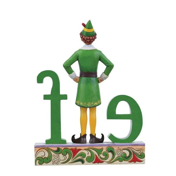 The Name is Buddy, the Elf (Buddy Standing in the word Elf Figurine) By Jim Shore 6013937 - Image 2