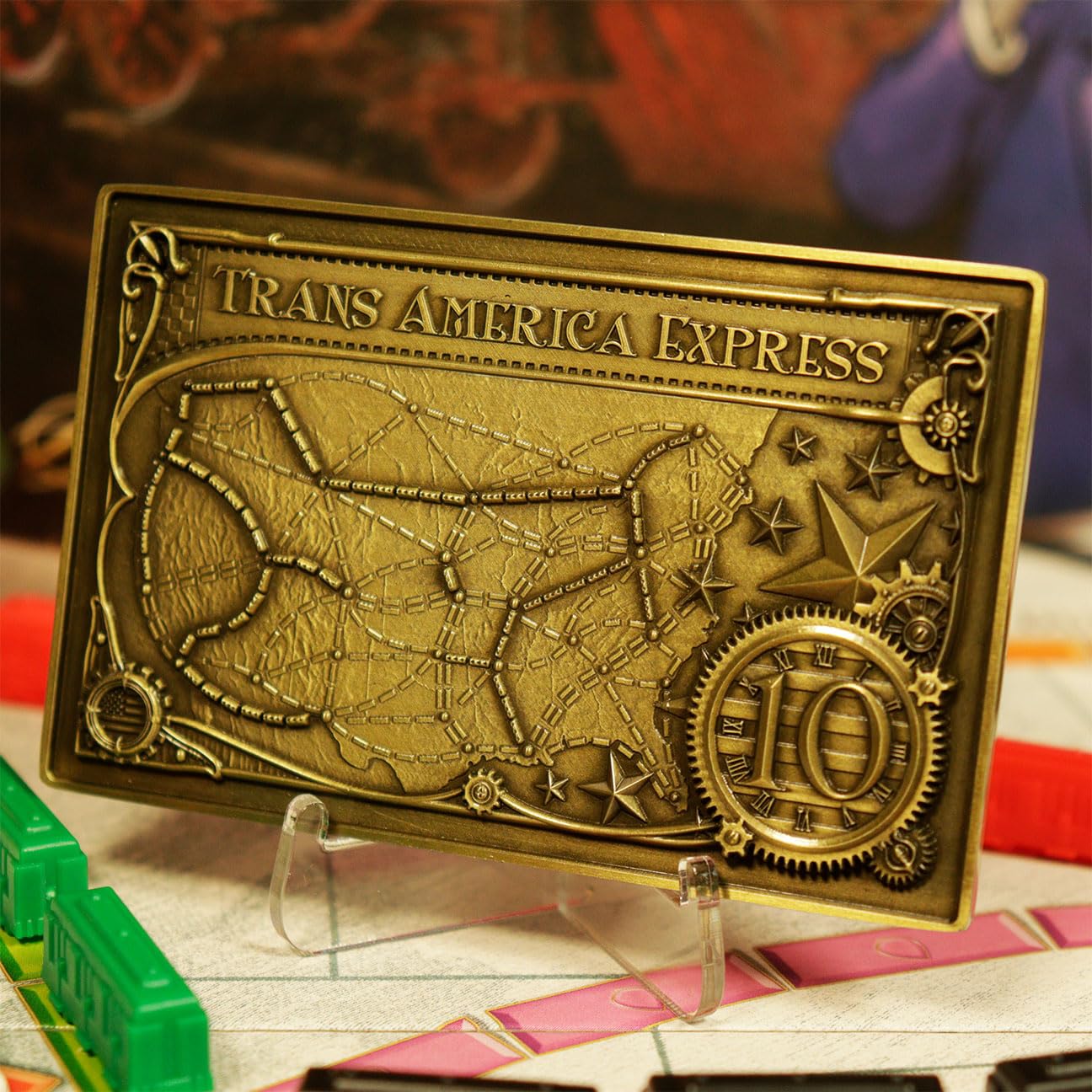 Ticket To Ride Trans American Express Metal Ingot - Image 4