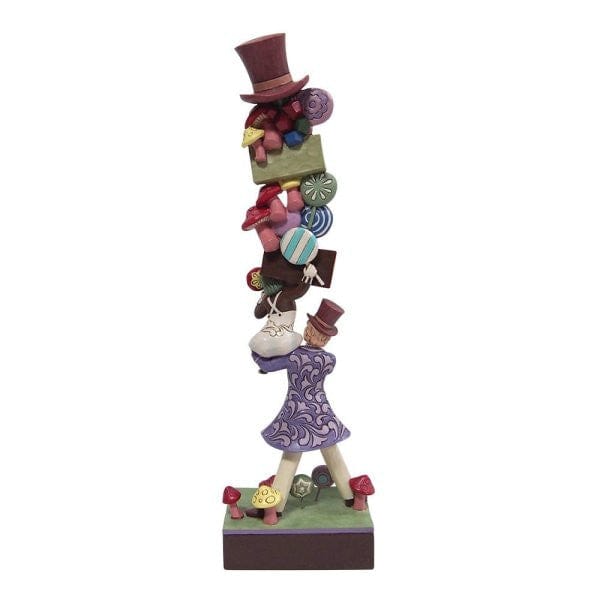 Willy Wonka and Characters Stacked Figurine By Jim Shore 6013724 - Image 2