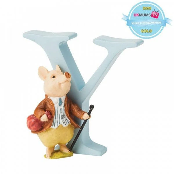 "Y" Pigling Bland Beatrix Potter Alphabet Letter