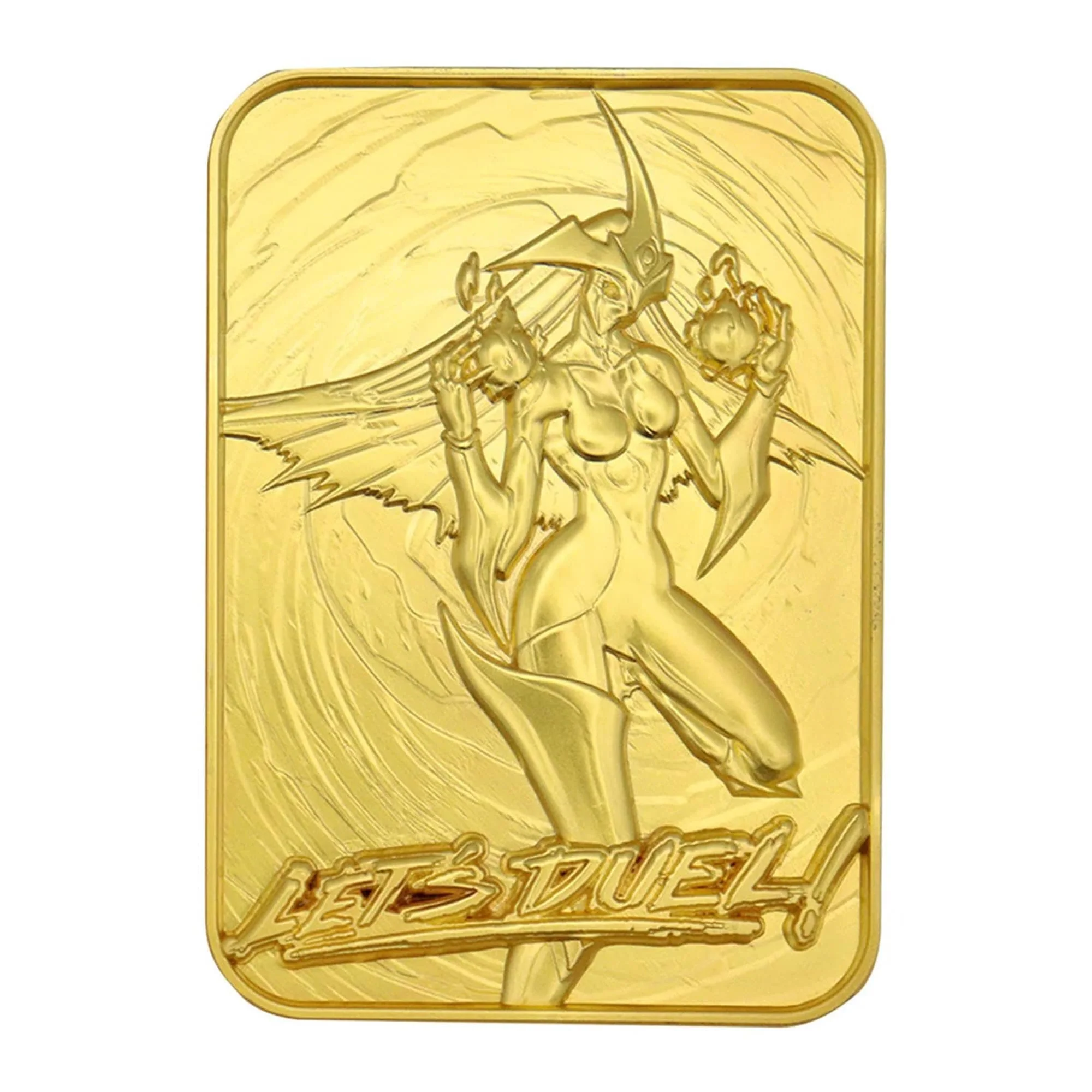 Yu-Gi-Oh! GX Elemental Hero Burstinatrix 24K Gold Plated Metal Card - Image 2