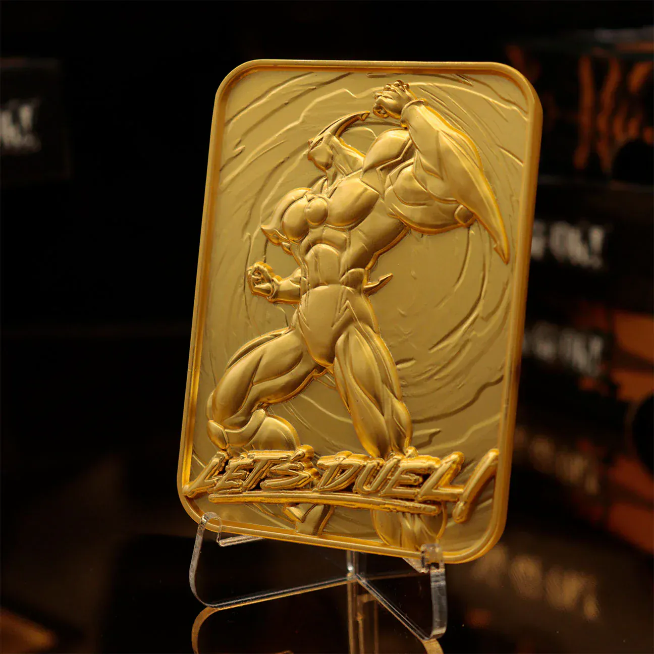 Yu-Gi-Oh! GX Elemental Hero Neos 24k Gold Plated Ingot - Image 4