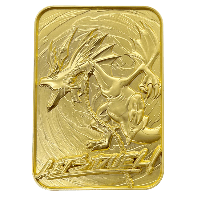 Yu-Gi-Oh! Harpie's Pet Dragon Limited Edition 24k Gold Plated Metal Card - Image 2